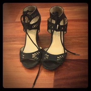 Black Chinese Laundry Wedges
